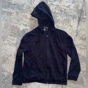 Stylus Black Hooded Sweatshirt size large